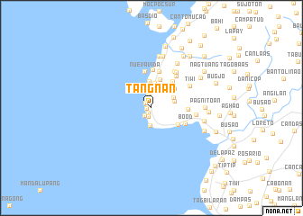 map of Tangnan