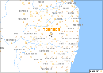 map of Tangnan