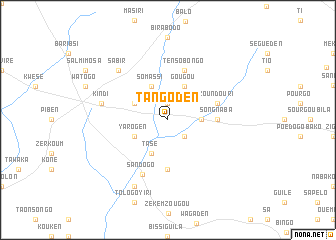 map of Tangoden