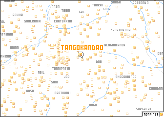 map of Tango Kandao