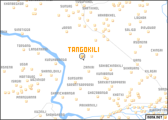 map of Tango Kili