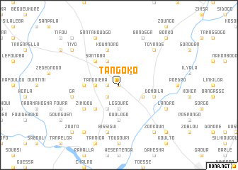 map of Tangoko