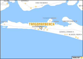 map of Tang-O-Mar Beach