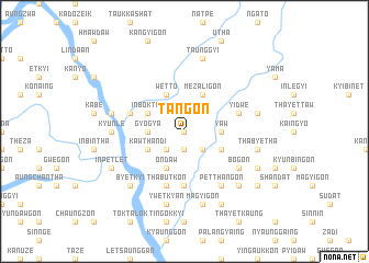 map of Tangon