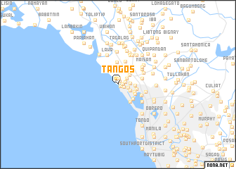 map of Tañgos
