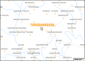 map of Tangoumassou