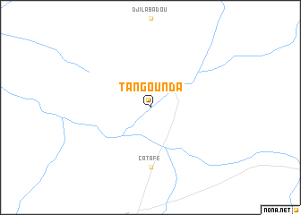 map of Tangounda