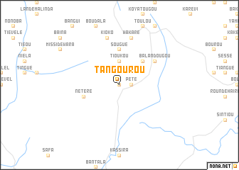 map of Tangourou