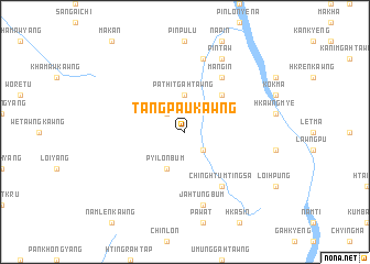 map of Tangpau-kawng