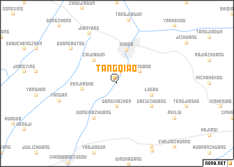 map of Tangqiao