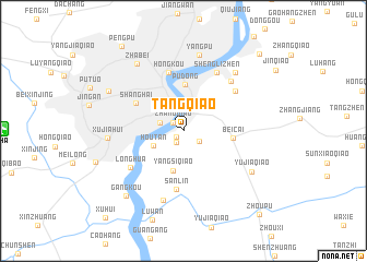 map of Tangqiao