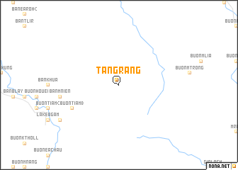 map of Tâng Rang