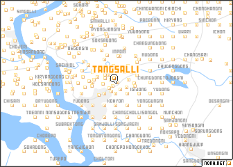 map of Tangsal-li