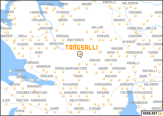 map of Tangsal-li