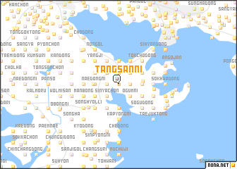 map of Tangsan-ni
