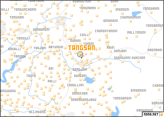 map of Tangsan