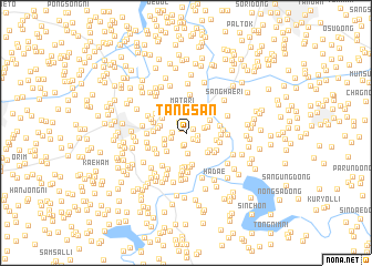 map of Tangsan