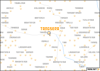map of Tangséra