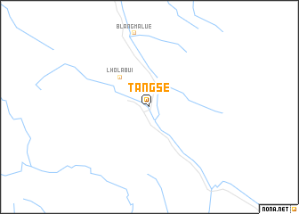 map of Tangse