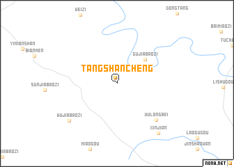 map of Tangshancheng