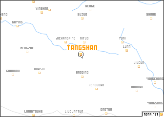 map of Tangshan