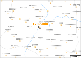 map of Tangshao