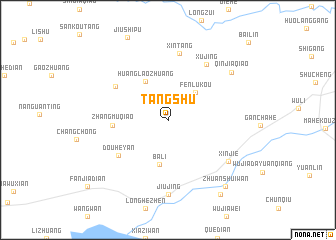 map of Tangshu