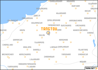 map of Tangtou