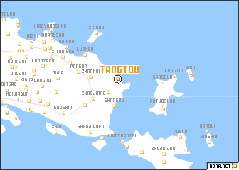 map of Tangtou