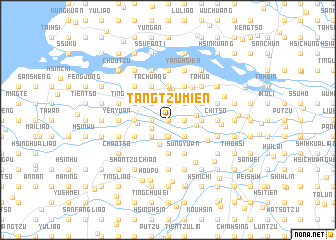 map of T\