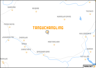 map of Tanguchangling