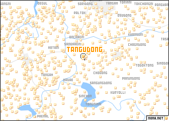 map of Tangu-dong