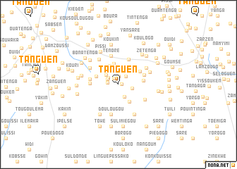 map of Tanguen