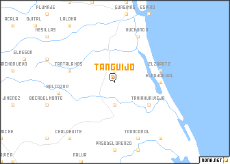 map of Tangüijo