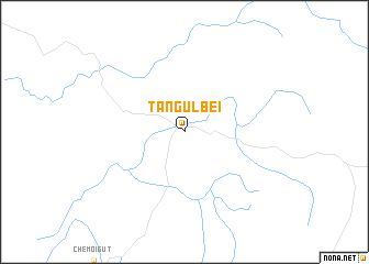 map of Tangulbei