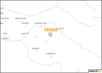 map of Tangup