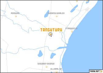 map of Tangutūru