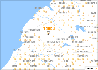 map of Tangu
