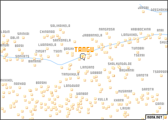 map of Tangu