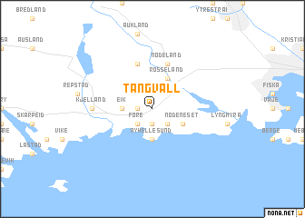 map of Tangvall
