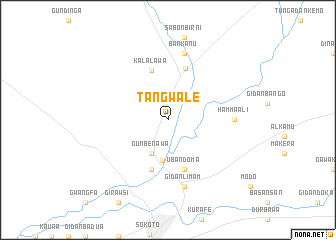 map of Tangwale