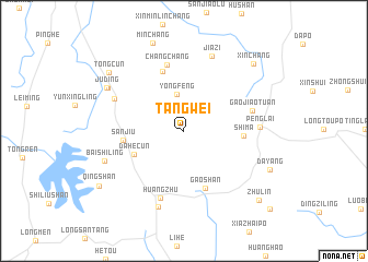 map of Tangwei