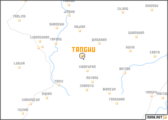 map of Tangwu