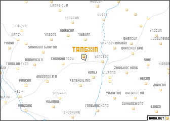 map of Tangxin