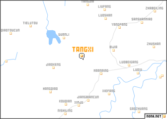 map of Tangxi