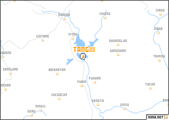map of Tangxi