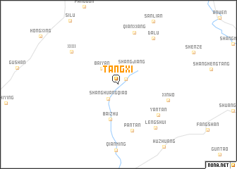 map of Tangxi