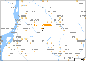 map of Tangyaung