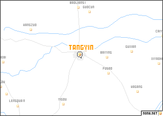 map of Tangyin