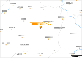 map of Tangyuankou